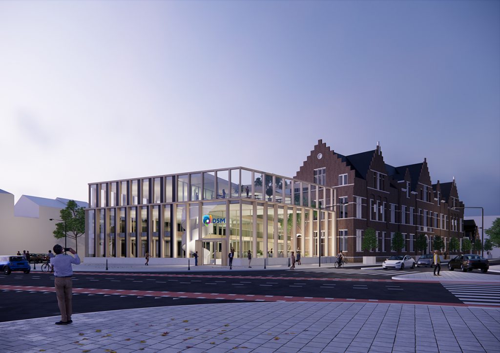 Nieuw hoofdkantoor DSM in Maastricht
